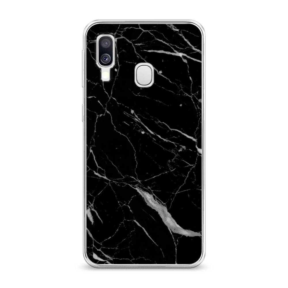 

Чехол Awog на Samsung Galaxy A40 "Черный минерал", 28050-3