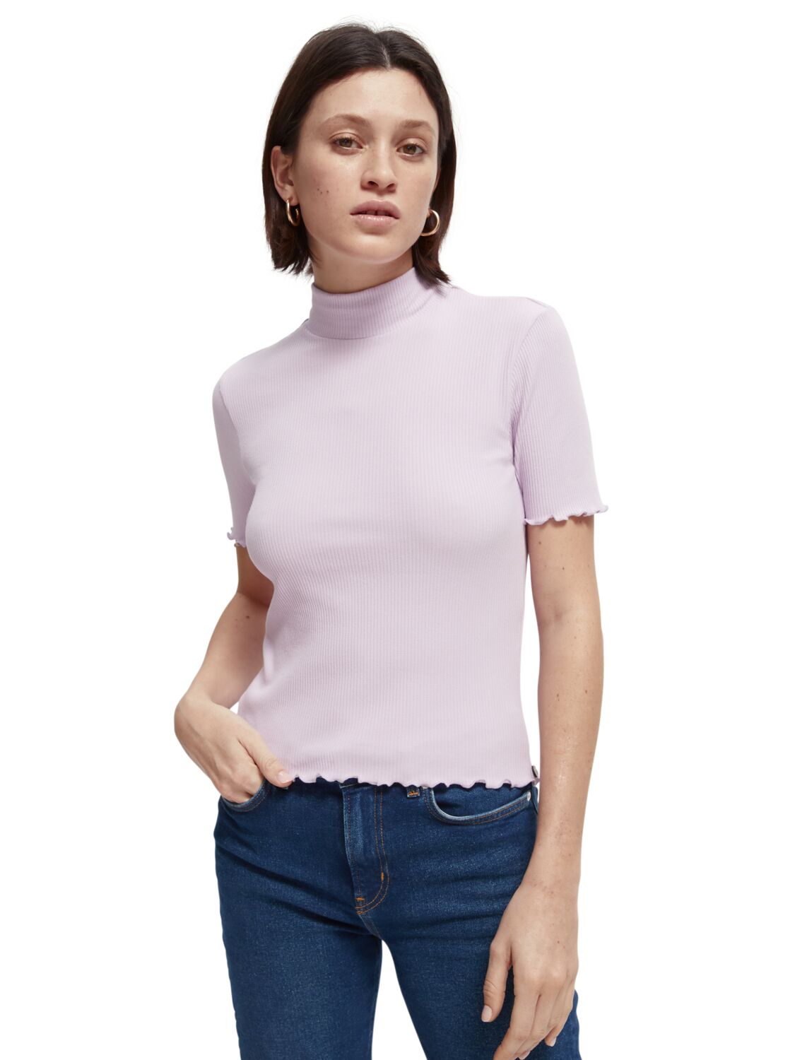 

Водолазка женская Scotch & Soda 167889/1179M фиолетовая M, 167889/1179M
