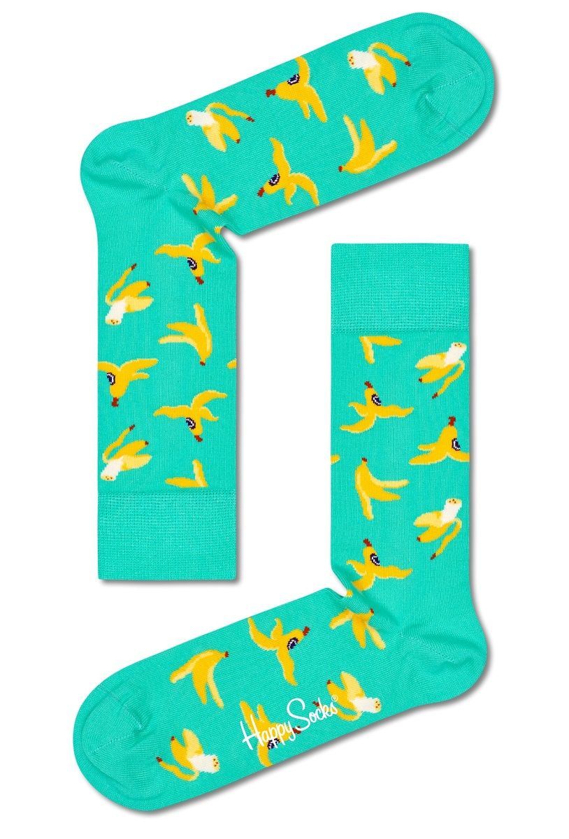 

Носки унисекс Happy Socks BBS01 зеленые 29, Зеленый, BBS01