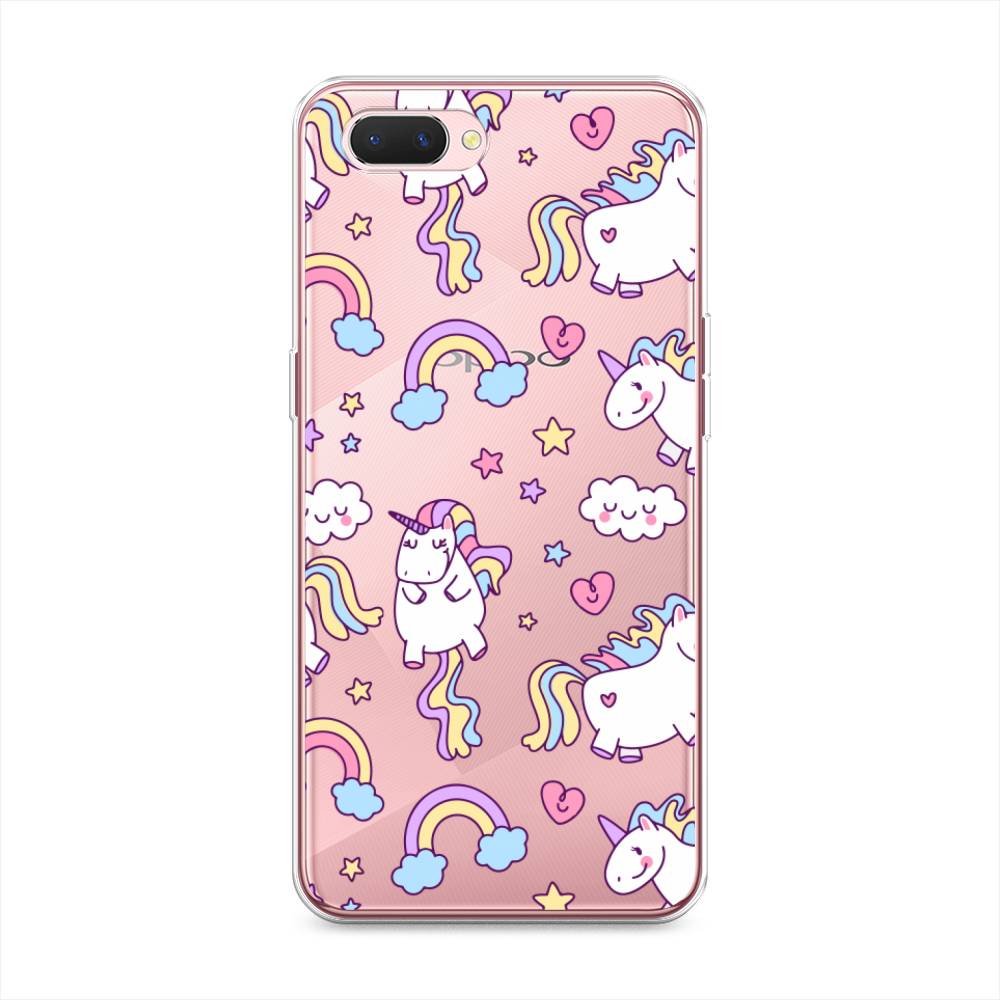 

Силиконовый чехол "Sweet unicorns dreams" на Oppo A5, Sweet unicorns dreams