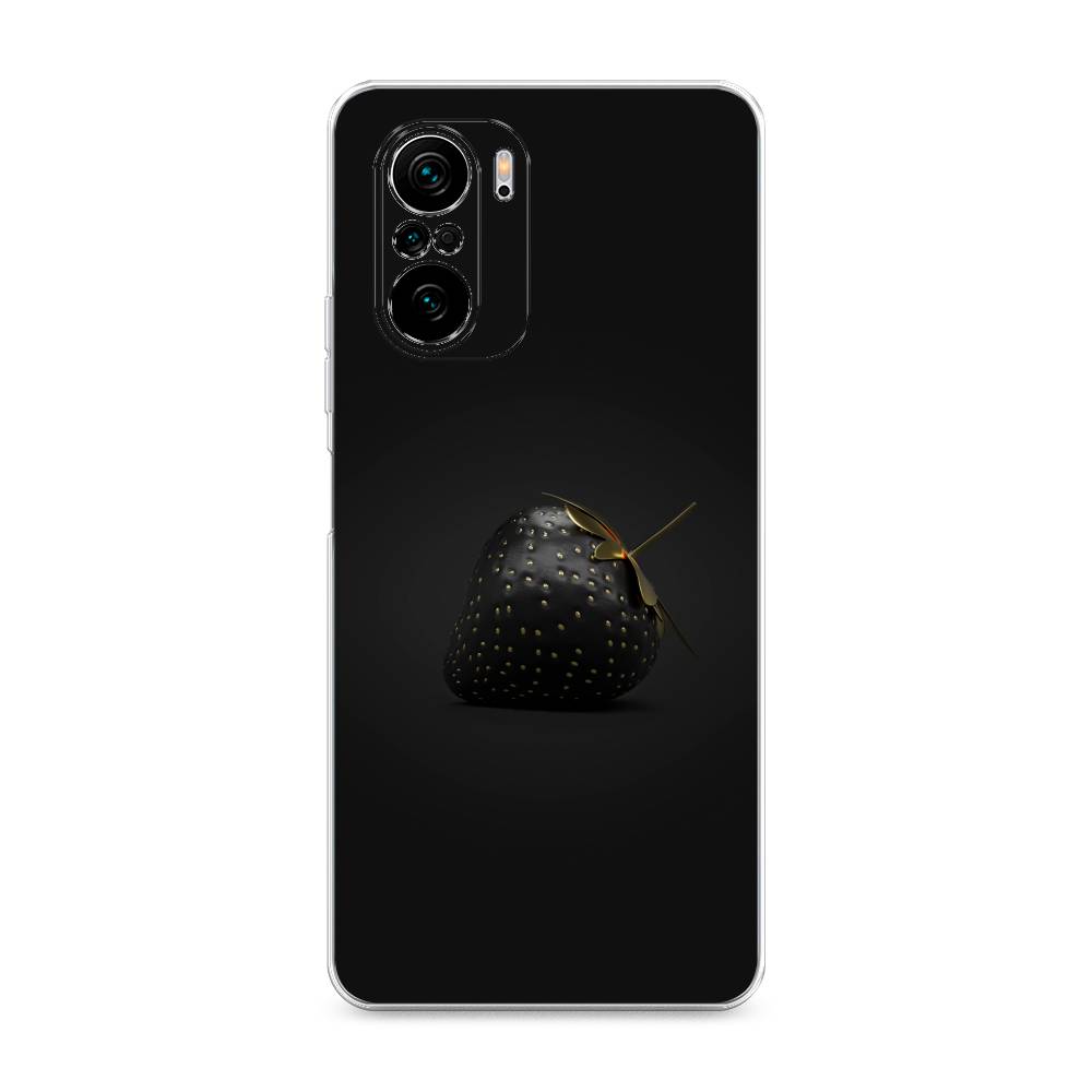 

Чехол Awog на Poco F3/Redmi K40/Mi 11i "Черная клубника", Разноцветный, 310150-10