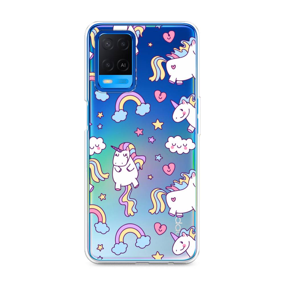 

Силиконовый чехол "Sweet unicorns dreams" на Oppo A54, Sweet unicorns dreams