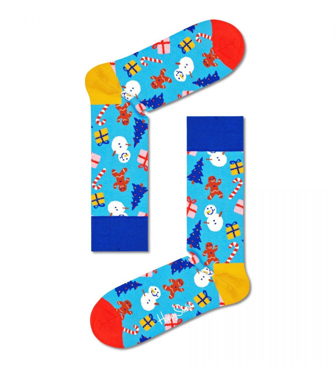

Носки унисекс Happy Socks BIO01 голубые 25, Голубой, BIO01
