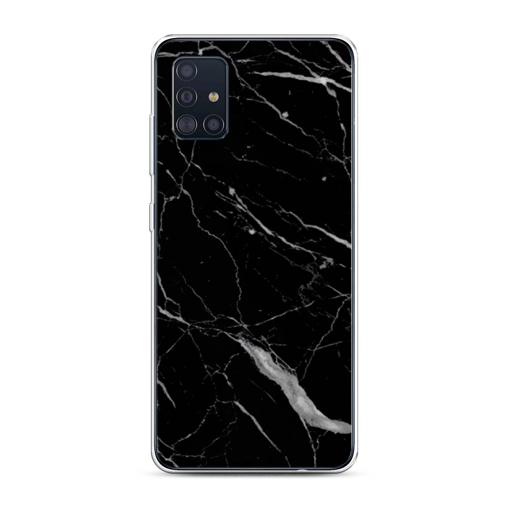 фото Силиконовый чехол "черный минерал" на samsung galaxy a51 awog