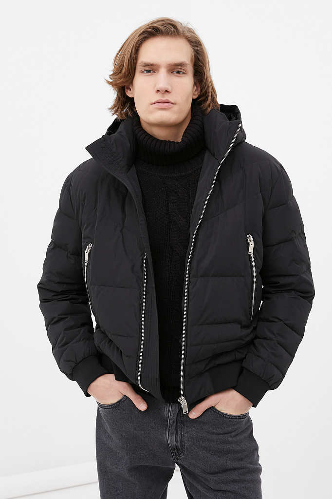Куртка мужская Finn Flare FWB21001 черная XL