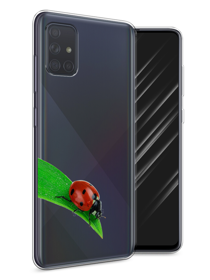 

Чехол Awog на Samsung Galaxy A71 "На счастье", Разноцветный, 29050-1