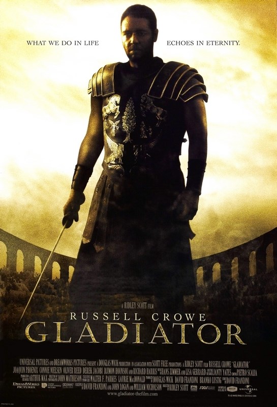 

Постер к фильму "Гладиатор" (Gladiator) A4