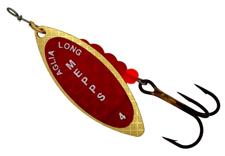 

Блесна Mepps Aglia Long Redbo №4 gold, Золотистый, Aglia Long Redbo