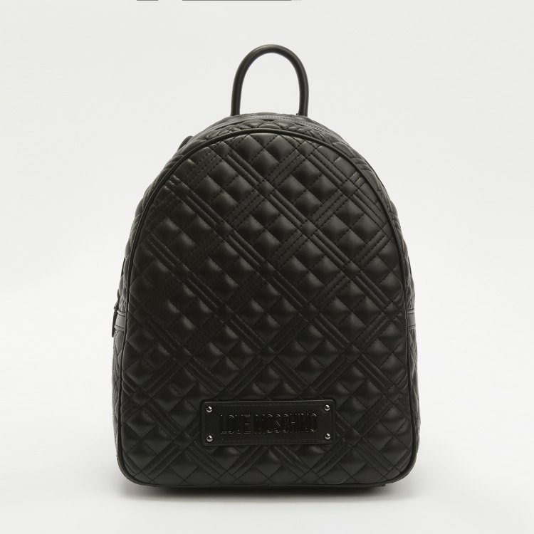 

Рюкзак женский Love Moschino JC4235PP SS24 черный1, Черный, JC4235PP SS24