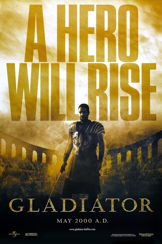 

Постер к фильму "Гладиатор" (Gladiator) 50x70 см
