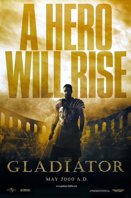 

Постер к фильму "Гладиатор" (Gladiator) A3