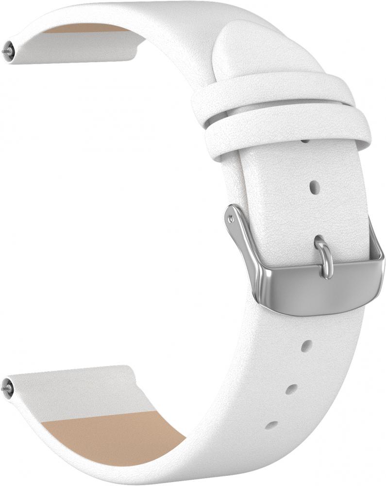 

Ремешок кожаный GSMIN Esquire 20 для Amazfit GTS 2 mini (Белый)