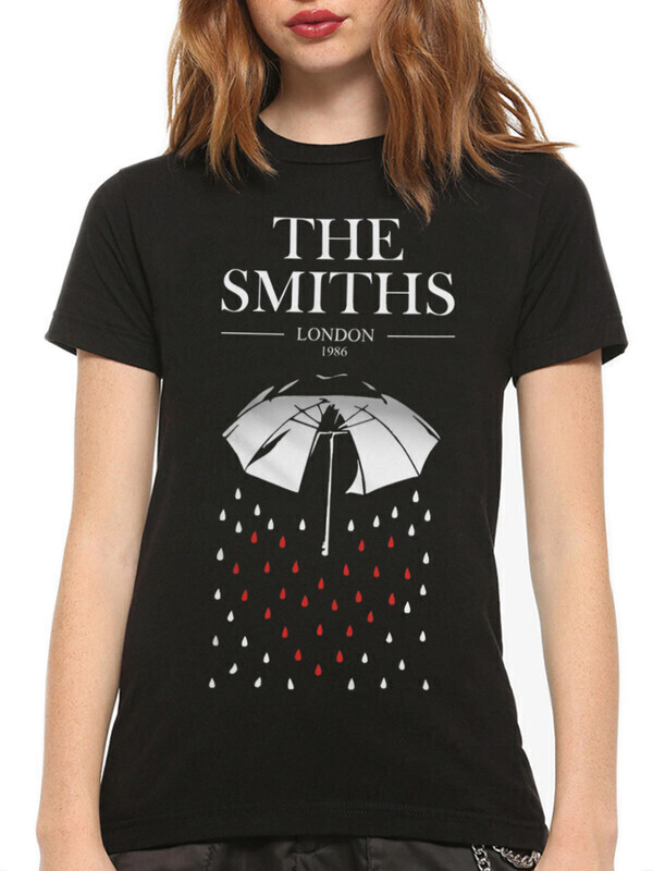 фото Футболка женская dream shirts the smiths - london smi-7891471 черная 3xl