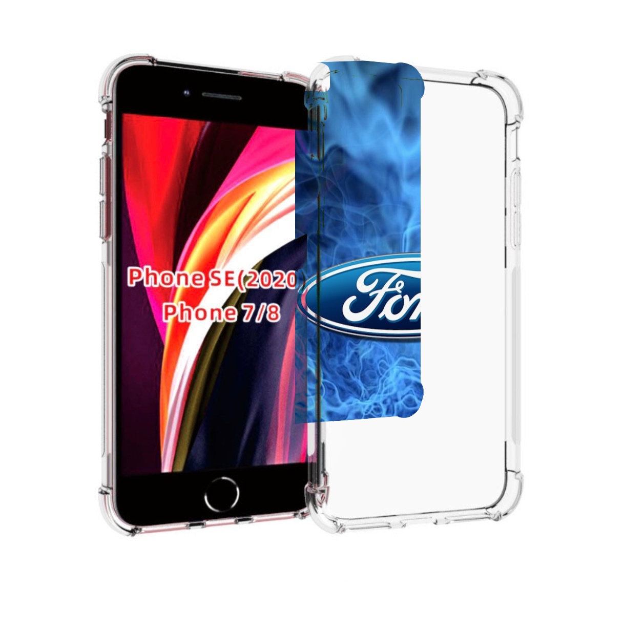 

Чехол MyPads ford-22 м для iPhone 7 4.7 / iPhone 8 / iPhone SE 2 (2020), Прозрачный, Tocco