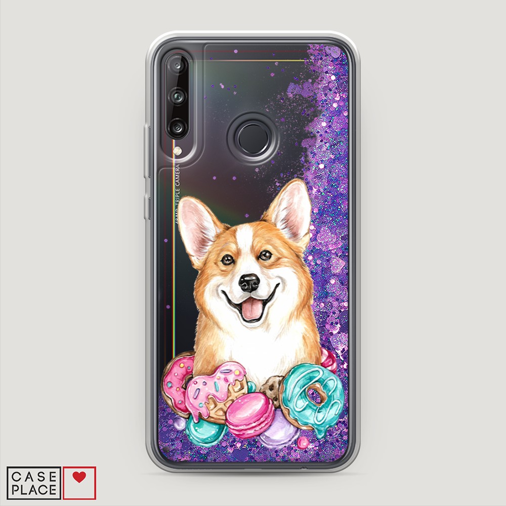 

Чехол Awog "Корги и сладости" на Huawei P40 lite E/Honor 9C/Y7p, 6103392-1