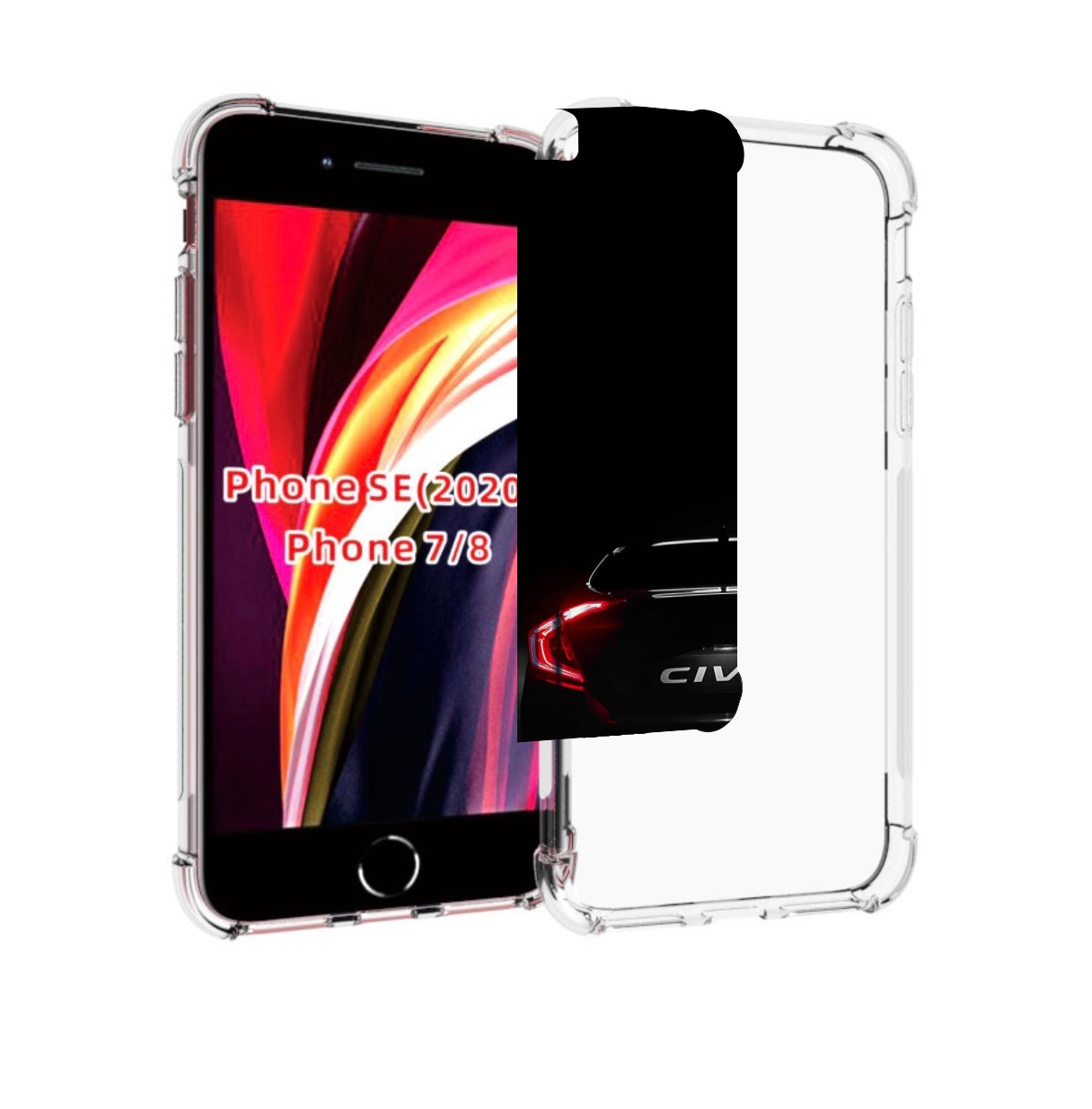 

Чехол MyPads honda 2 для iPhone 7 4.7 / iPhone 8 / iPhone SE 2 (2020), Прозрачный, Tocco