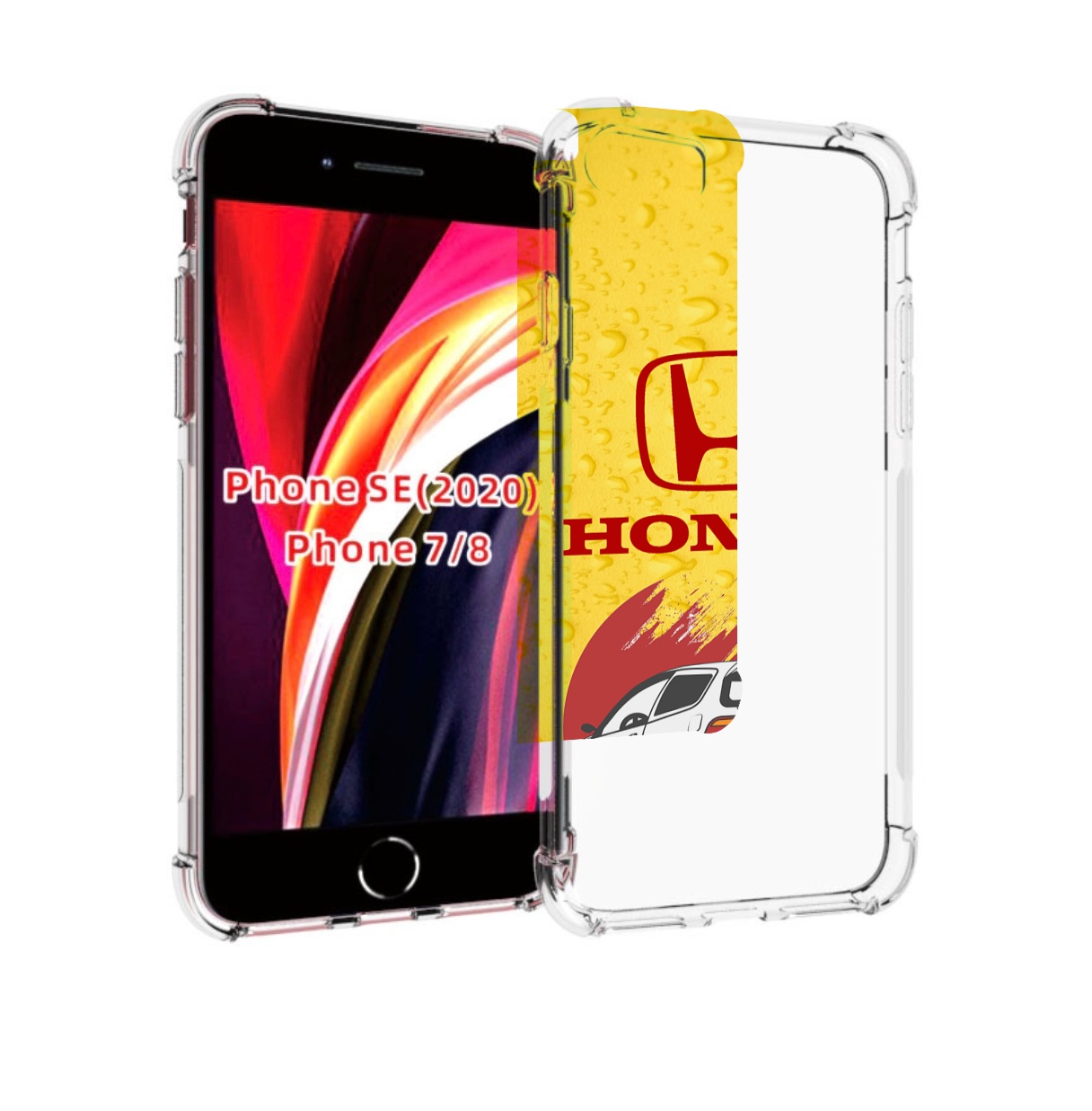 

Чехол MyPads honda-motor для iPhone 7 4.7 / iPhone 8 / iPhone SE 2 (2020), Прозрачный, Tocco