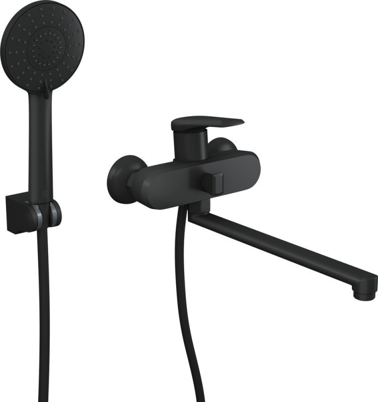

Универсальный смеситель Rush Nevis NE1735-51Black, Черный