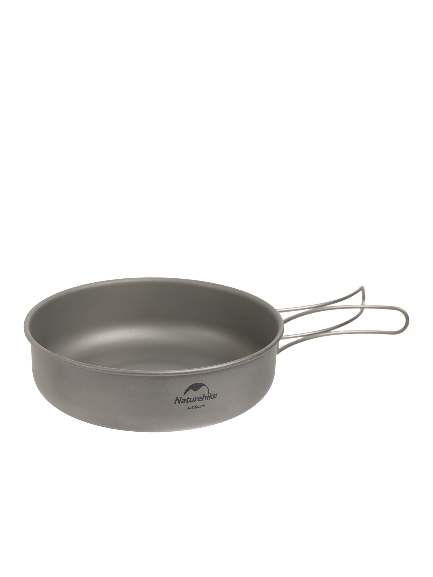 Сковорода Naturehike Tjp02 Outdoor Ti Frying Pan-9H 150 Mm Titanium (Б/Р) 2024