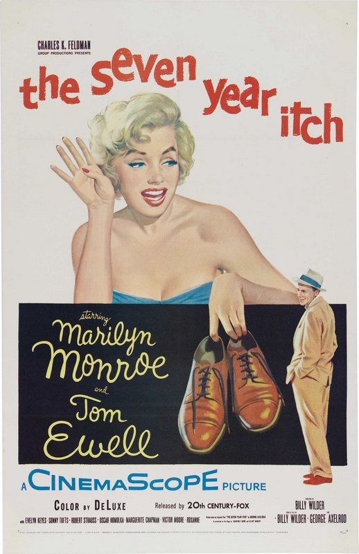 

Постер к фильму "Зуд седьмого года" (The Seven Year Itch) 50x70 см