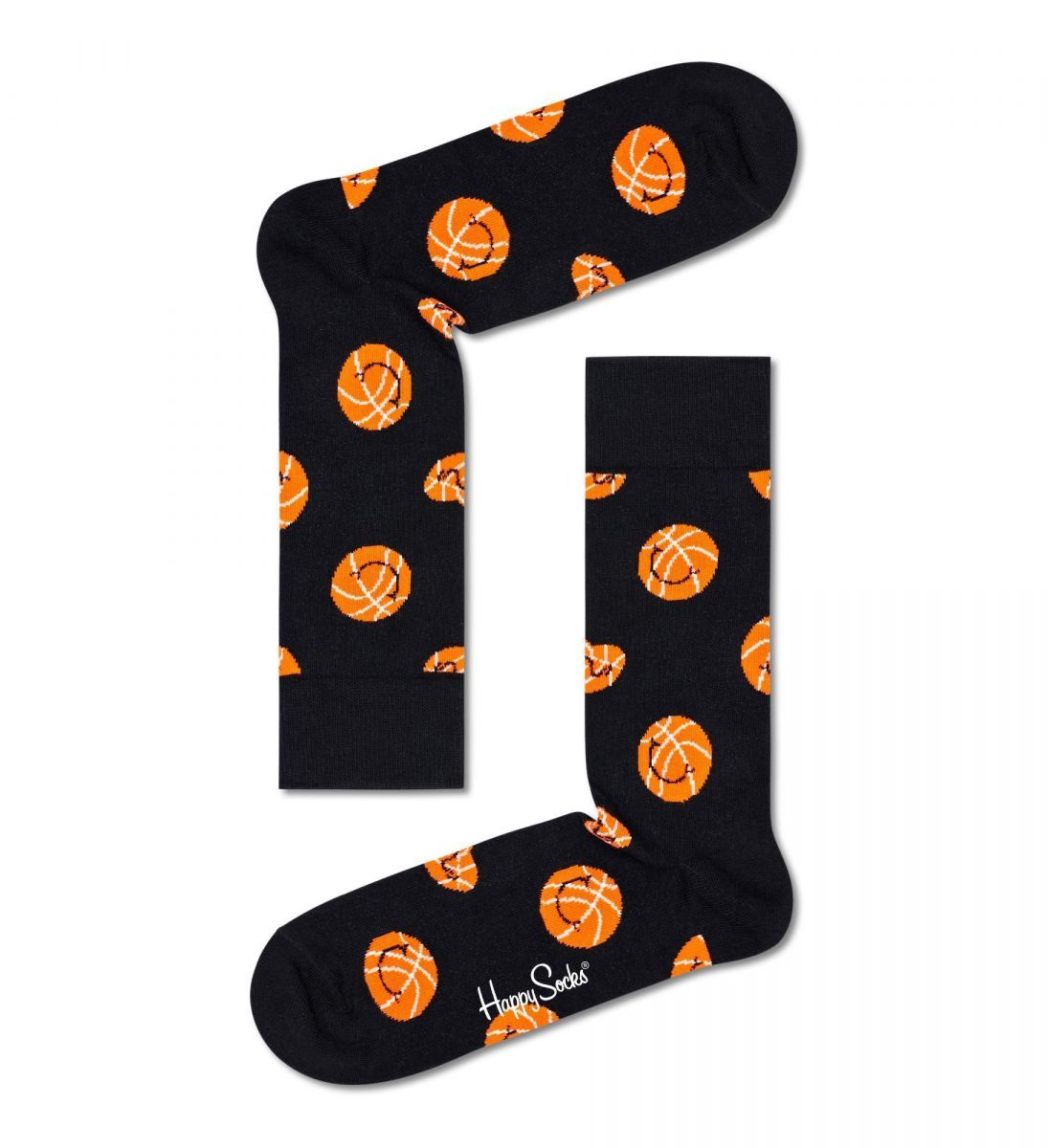 

Носки унисекс Happy Socks BAL01 9300 черные 25, Черный, BAL01 9300