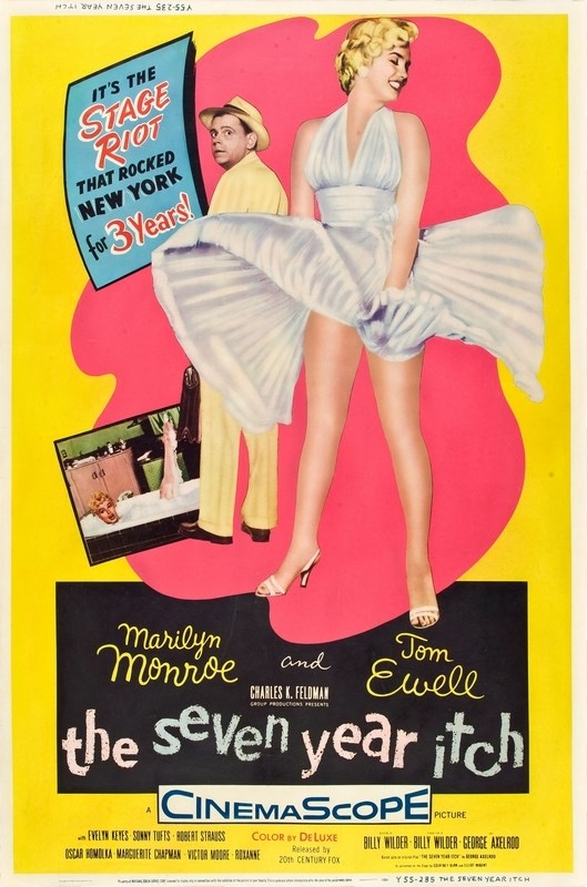 

Постер к фильму "Зуд седьмого года" (The Seven Year Itch) A2