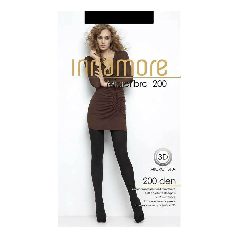 

Колготки женские Incanto MicroVelvet 200 черные, Черный, MicroVelvet 200