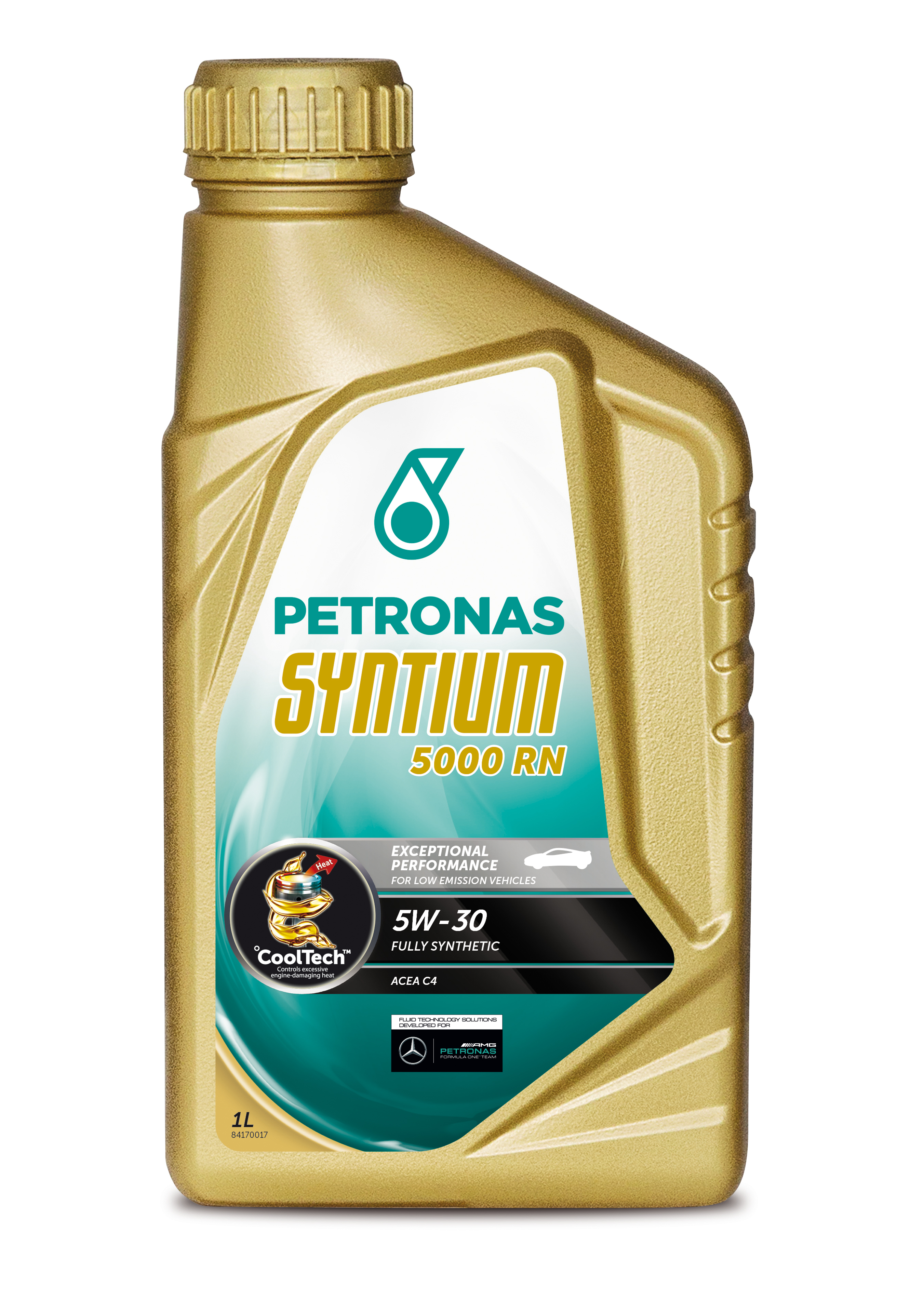 фото Моторное масло petronas syntium 5000 rn синт. 5w30, 1л.70543e18eu/18321619