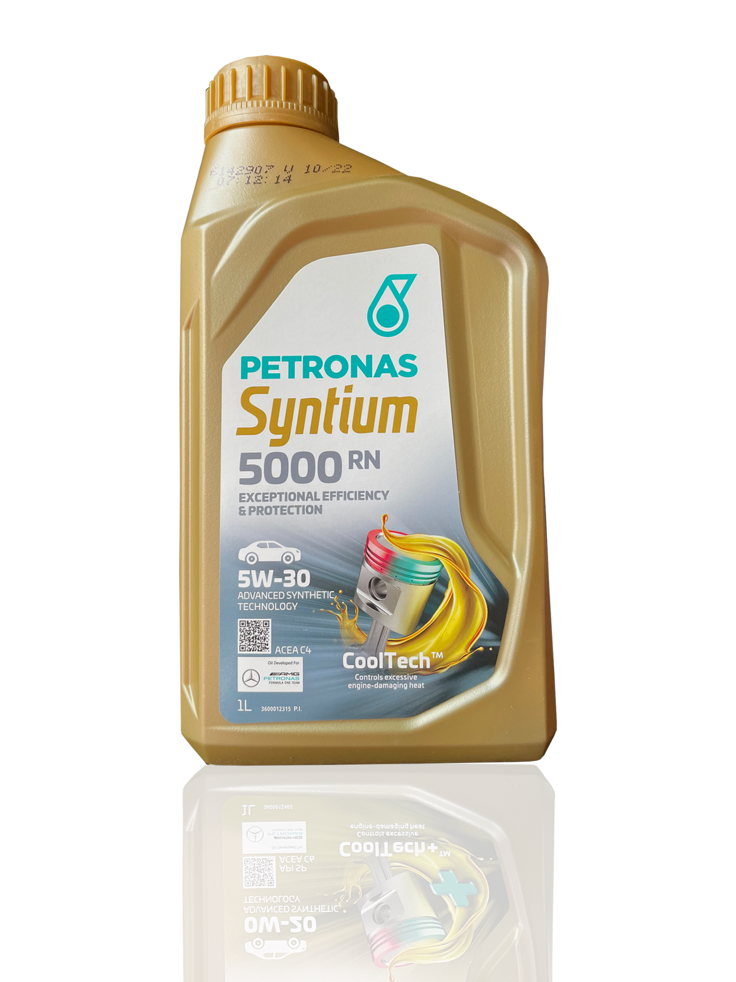 Моторное масло PETRONAS синтетическое SYNTIUM 5000 RN 5W30 1л 1670₽