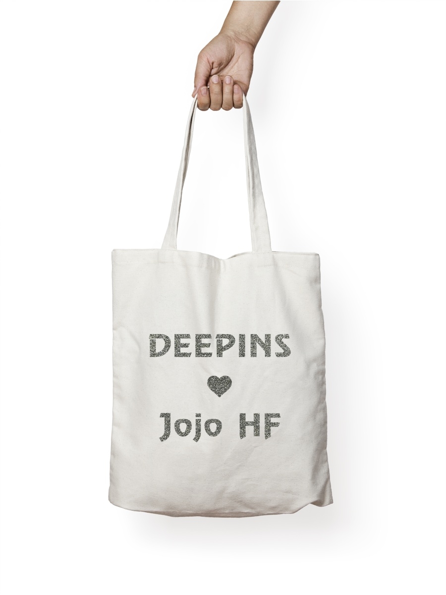 

Шоппер унисекс Каждому Своё Deepins/Дипинс/JojoHF BLDP2GS, белый, Deepins/Дипинс/JojoHF BLDP2GS