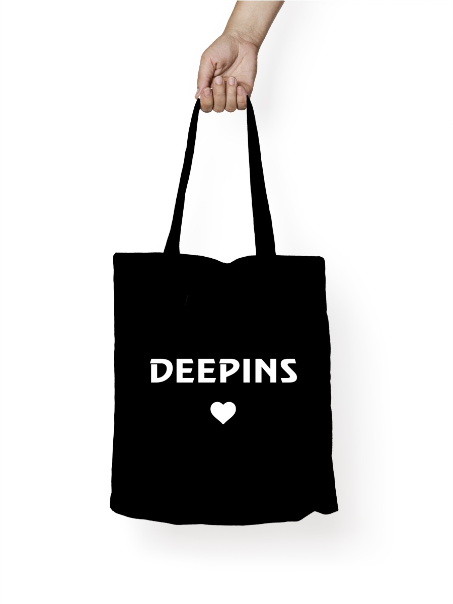 

Шоппер унисекс Каждому Своё Deepins/Дипинс/JojoHF BLDP4N, черный, Deepins/Дипинс/JojoHF BLDP4N