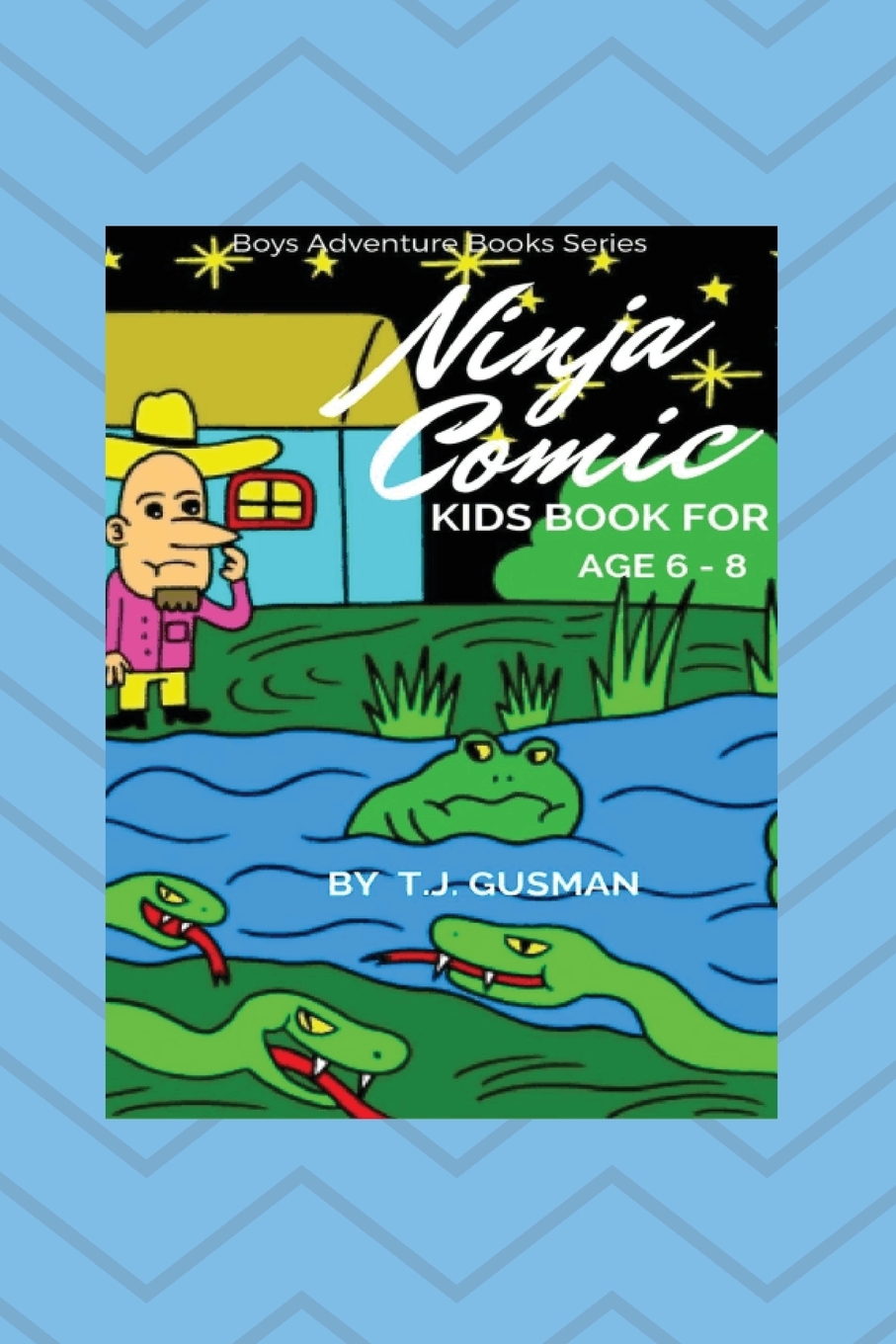 

Ninja Comic Kids Book For Age 6 - 8