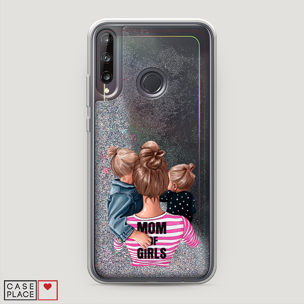 

Чехол Awog на Huawei P40 lite E/Honor 9C/Y7p "Mom of Girls", Разноцветный, 6103391-1