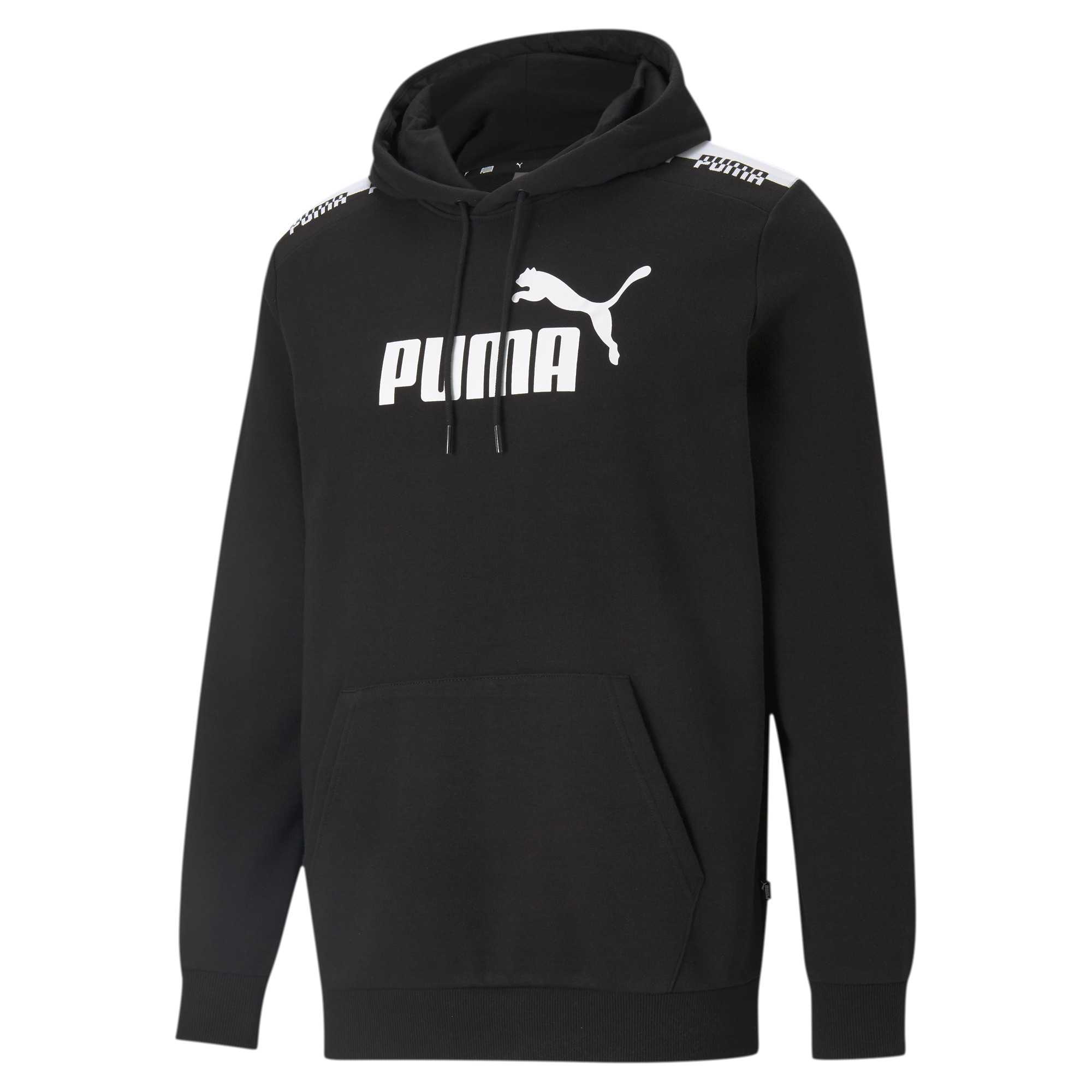 

Толстовка мужская PUMA Amplified Hoodie Tr черная XL, Amplified Hoodie Tr