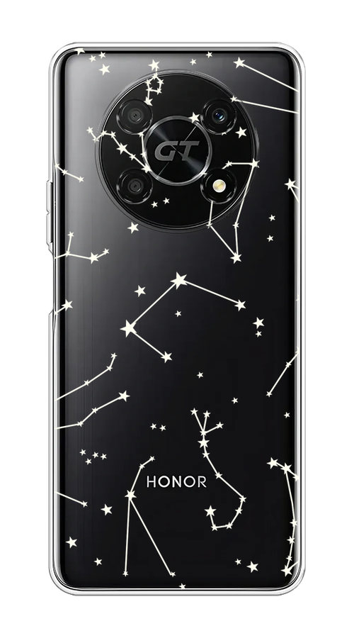 

Чехол Awog на Honor X40 GT "Созвездия", Прозрачный;серый;бежевый, 6120150-1