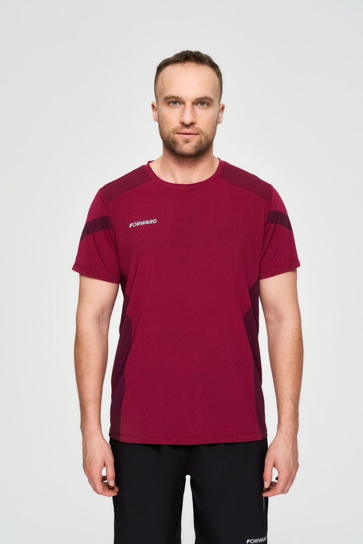 

Футболка мужская Forward m14250t-cc231 бордовая L, m14250t-cc231