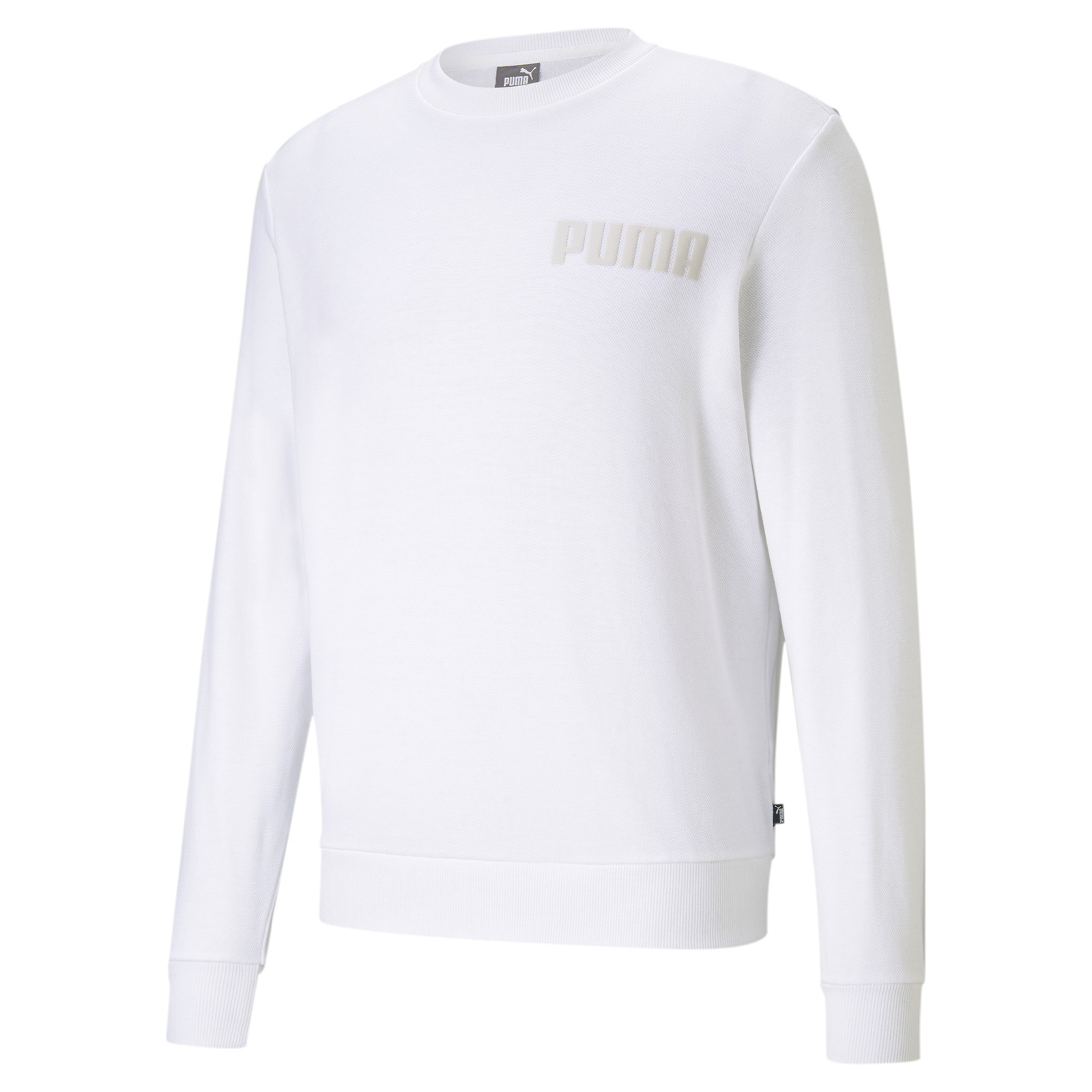 

Толстовка мужская PUMA Modern Basics Crew Tr белая L, Modern Basics Crew Tr
