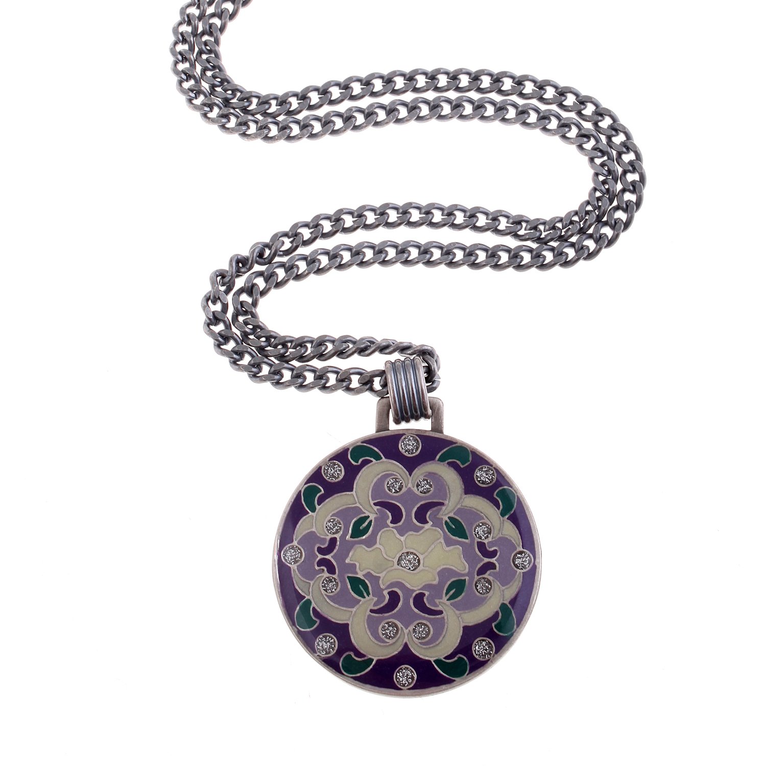 

Колье из бижутерного сплава/бронзы с эмалью 50 см Clara Bijoux B74986 V, B74986 V