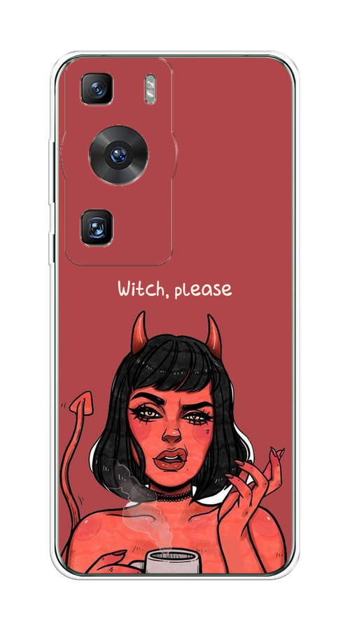 

Чехол Awog на Huawei P60/P60 Pro "Evil Girl", Бордовый;черный, 6121050-1