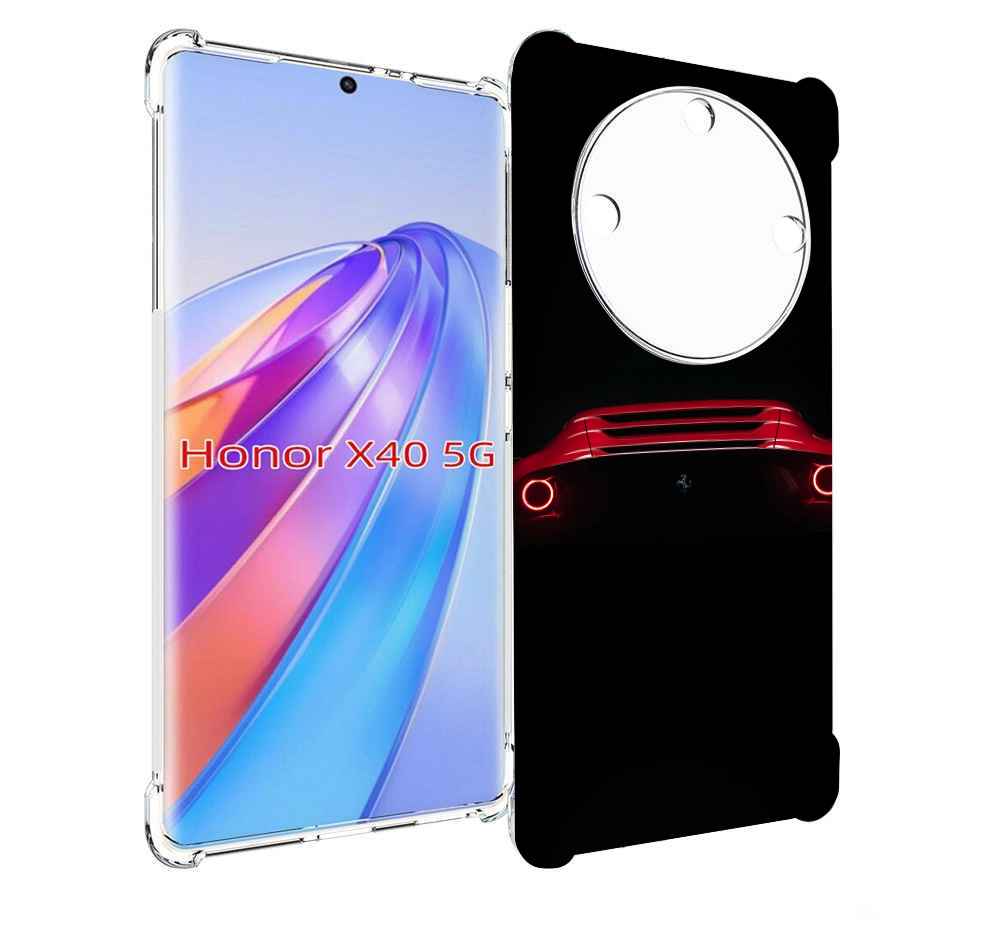 

Чехол MyPads ferrari 1 для Honor X40, Прозрачный, Tocco
