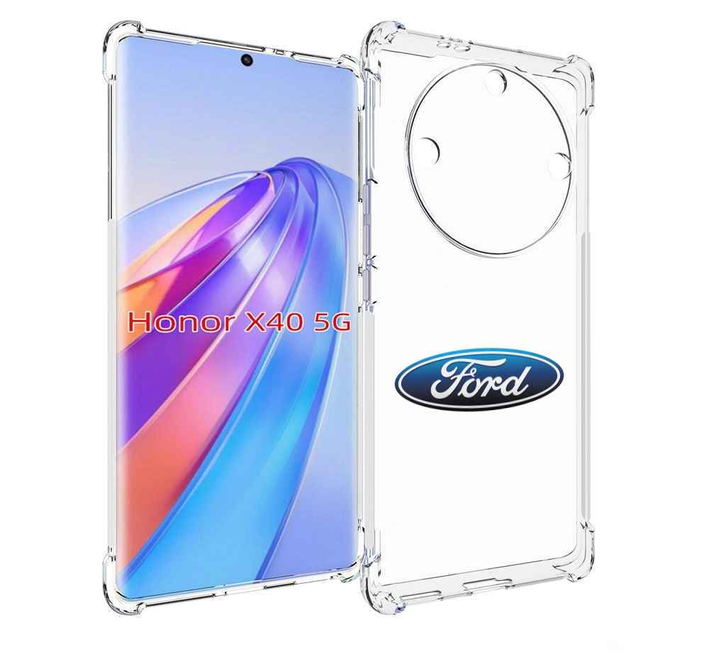 

Чехол MyPads ford-3 мужской для Honor X40, Прозрачный, Tocco
