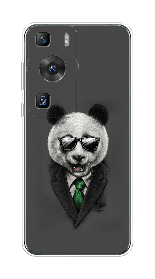 

Чехол Awog на Huawei P60/P60 Pro "Деловая панда", Серый;зеленый, 6121050-1