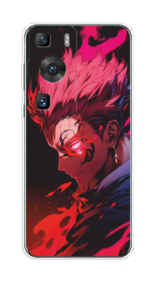 

Чехол Awog на Huawei P60/P60 Pro "Взгляд Сукуны", Розовый;красный;черный, 6121050-1