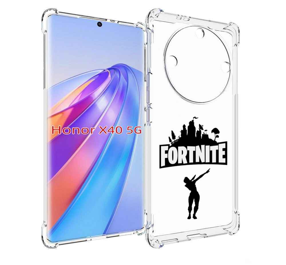 

Чехол MyPads fortnite-2 для Honor X40, Прозрачный, Tocco