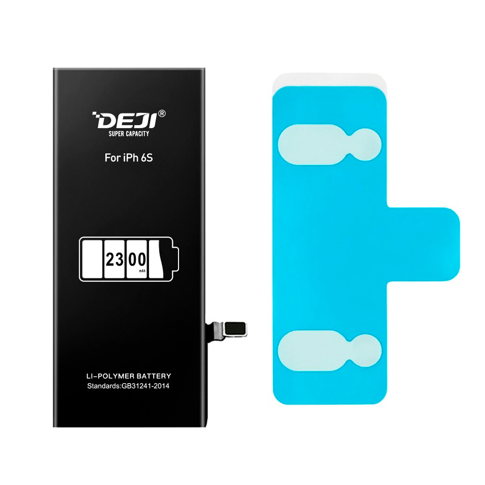 Аккумулятор увеличенной ёмкости для iPhone 6s (DEJI) усиленная батарея 2300mAh