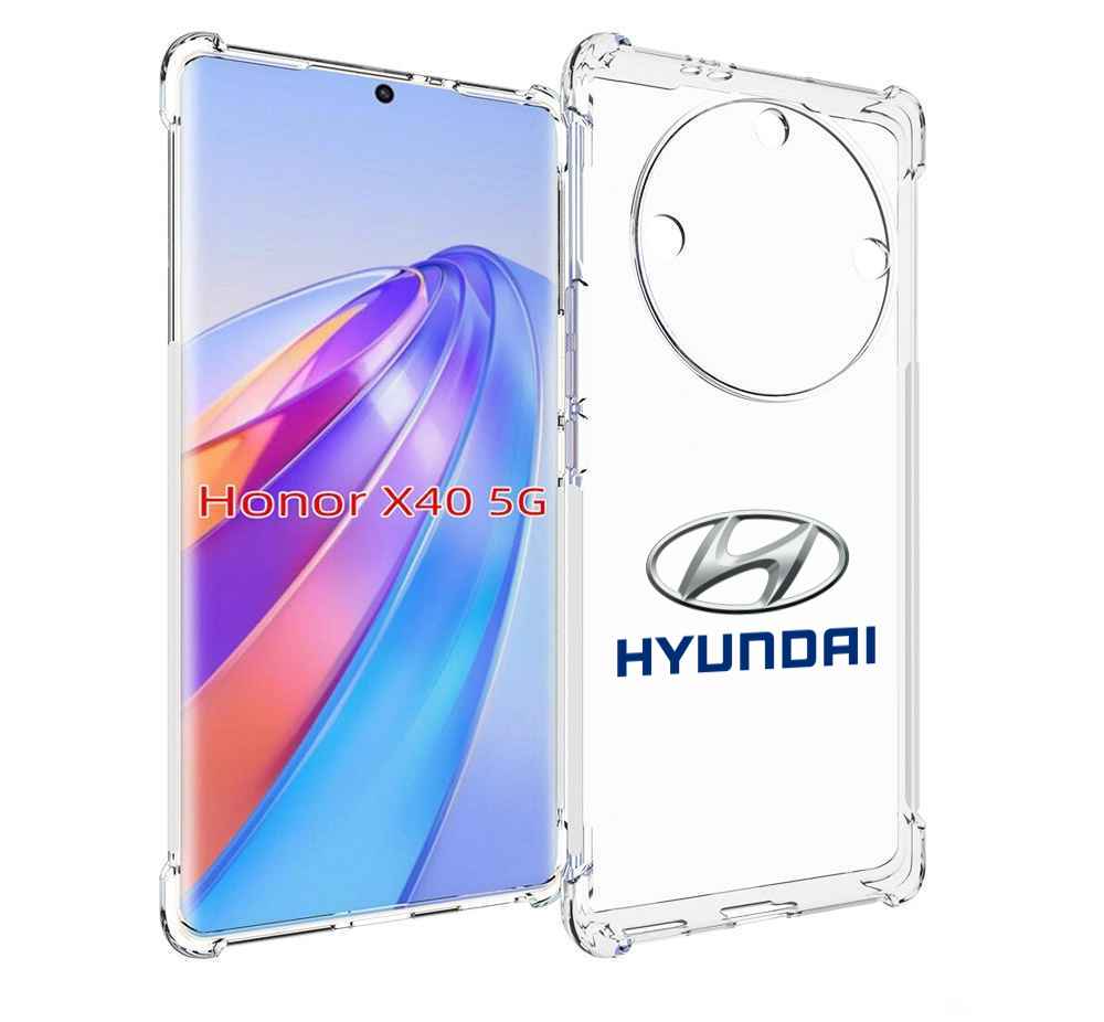 

Чехол MyPads hyundai-4 мужской для Honor X40, Прозрачный, Tocco