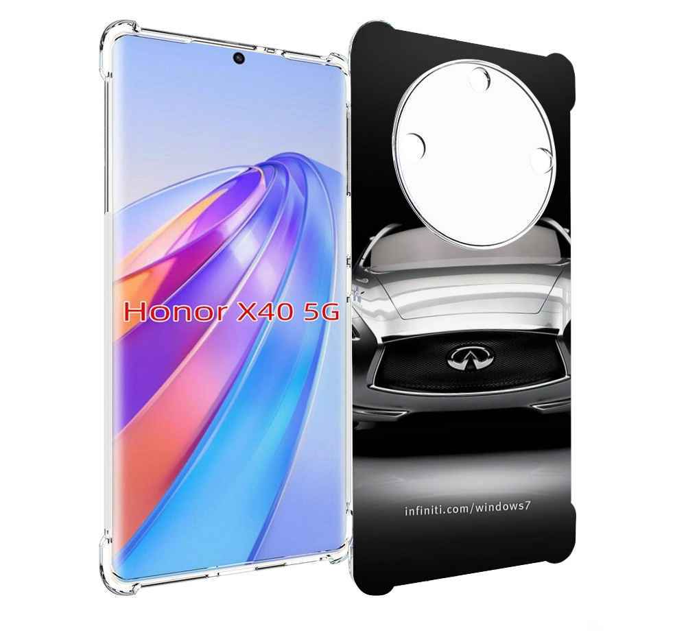 

Чехол MyPads infiniti-1 для Honor X40, Прозрачный, Tocco