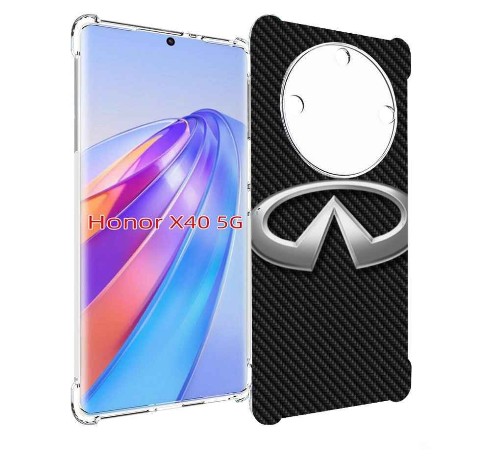 

Чехол MyPads infiniti-2 мужской для Honor X40, Прозрачный, Tocco