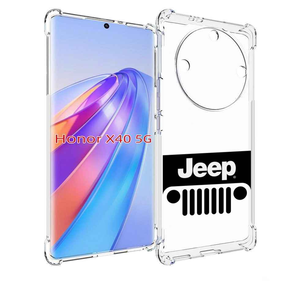 

Чехол MyPads jeep-3 мужской для Honor X40, Прозрачный, Tocco