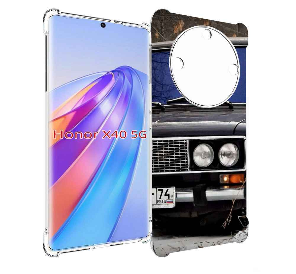 

Чехол MyPads lada ваз 1 для Honor X40, Прозрачный, Tocco